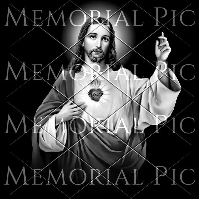 Jesus laser etching file