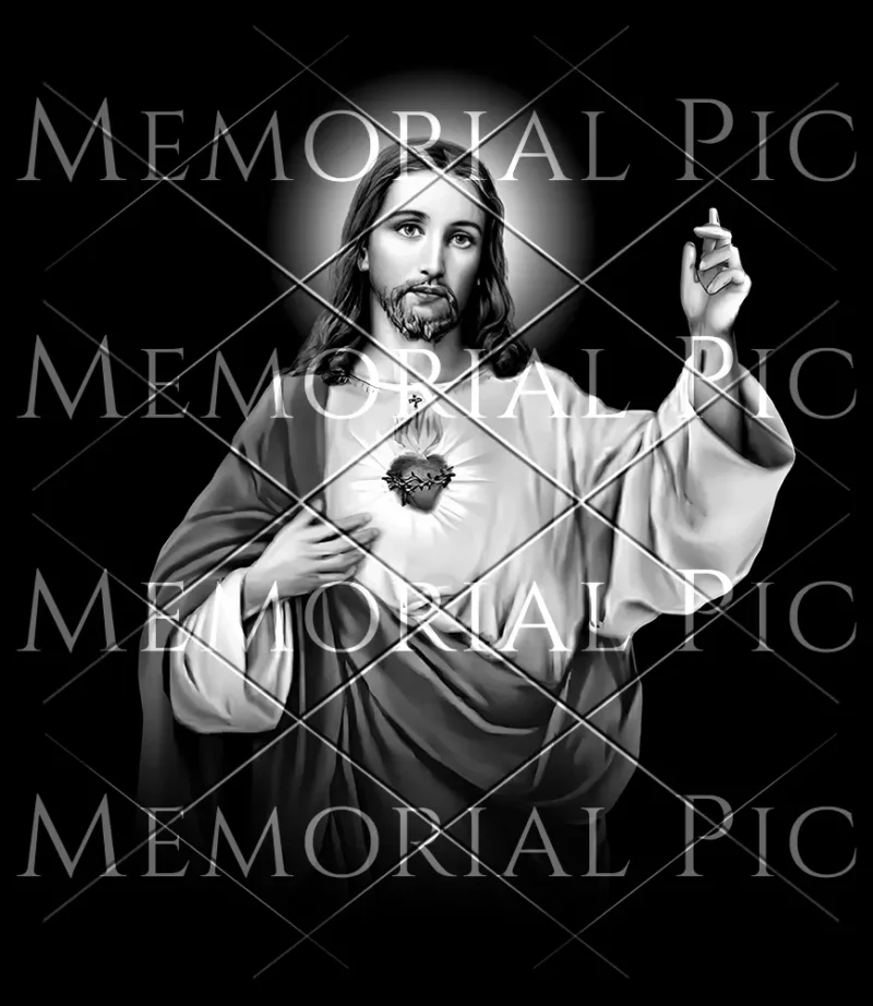 Jesus laser etching file