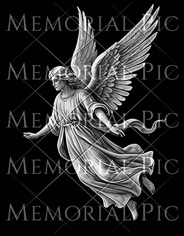 Angel etching file for stairway to heaven